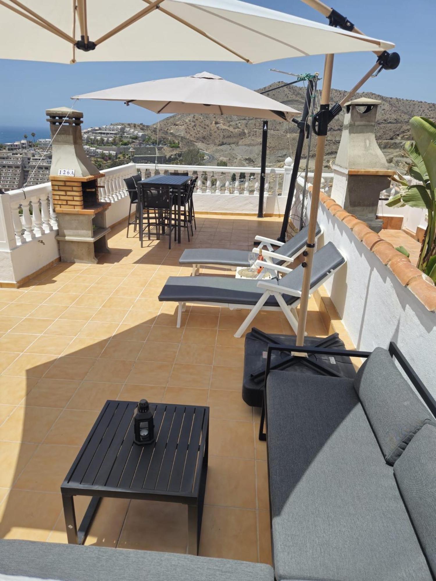 Ocean View Sunset Terrace - Near Anfi Del Mar Apartment Los Caideros Exterior photo